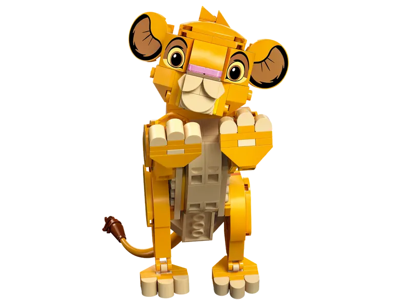 LEGO Disney 43243 – Simba fejének részlete